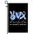 Peace Love Cure Blue Ribbon PKU Awareness Flag | teecentury