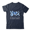 Peace Love Cure Blue Ribbon PKU Awareness Shirt & Hoodie Awareness Shirt & Hoodie | teecentury