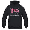Peace Love Cure Burgundy Ribbon Brain Aneurysm Awareness Shirt & Hoodie | teecentury
