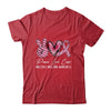 Peace Love Cure Burgundy Ribbon Multiple Myeloma Awareness Shirt & Hoodie | teecentury