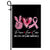 Peace Love Cure Burgundy Ribbon Multiple Myeloma Awareness Flag | teecentury