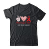 Peace Love Cure Heart Disease Awareness Men Women Kids CHD Shirt & Hoodie | teecentury