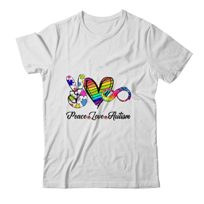 Peace Love Infinity Symbol Cute Autism Awareness Shirt & Hoodie | teecentury