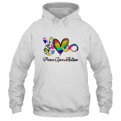 Peace Love Infinity Symbol Cute Autism Awareness Shirt & Hoodie | teecentury