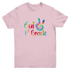 Peace Out 1st Grade Tie Dye Graduation Class Of 2022 Youth Youth Shirt | Teecentury.com