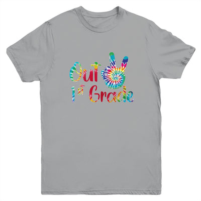 Peace Out 1st Grade Tie Dye Graduation Class Of 2022 Youth Youth Shirt | Teecentury.com