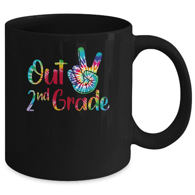 Peace Out 2nd Grade Tie Dye Graduation Class Of 2022 Mug Coffee Mug | Teecentury.com