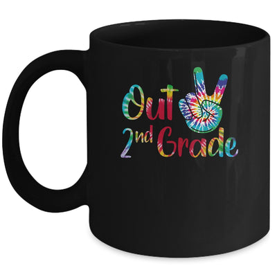 Peace Out 2nd Grade Tie Dye Graduation Class Of 2022 Mug Coffee Mug | Teecentury.com