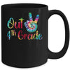 Peace Out 4th Grade Tie Dye Graduation Class Of 2022 Mug Coffee Mug | Teecentury.com