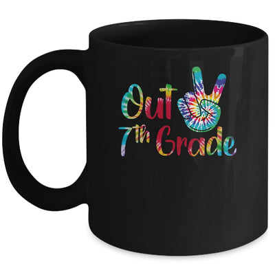 Peace Out 7th Grade Tie Dye Graduation Class Of 2022 Mug Coffee Mug | Teecentury.com