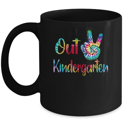 Peace Out Kindergarten Tie Dye Graduation Class Of 2022 Mug Coffee Mug | Teecentury.com