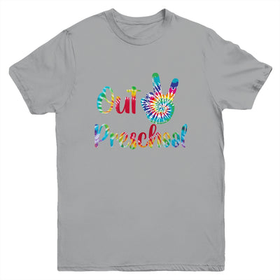 Peace Out Preschool Tie Dye Graduation Class Of 2022 Youth Youth Shirt | Teecentury.com