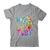 Peace Tie Dye Rock The Test Happy Testing Day Teacher Lover Shirt & Hoodie | teecentury
