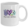 Peach Love Lab Week Laboratory Tech Technologist Mug | teecentury