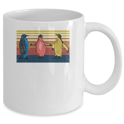 Penguin Vintage Retro Style Penguin Mug Coffee Mug | Teecentury.com
