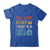 Perfect Dude Tall Guy Beard Twins Purple Hoser Shirt & Hoodie | teecentury