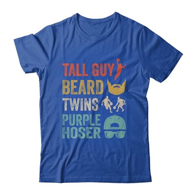 Perfect Dude Tall Guy Beard Twins Purple Hoser Shirt & Hoodie | teecentury