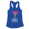 Personalized Aunt Is Blessed With Kids Name Colortree Custom Aunt For Women Mothers Day Birthday Christmas Shirt & Tank Top | teecentury