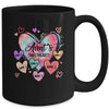 Personalized Aunt Sweethearts Custom With Kids Name Valentines Day Mothers Day Birthday Christmas Mug | teecentury