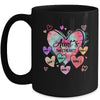 Personalized Aunt Sweethearts Custom With Kids Name Valentines Day Mothers Day Birthday Christmas Mug | teecentury