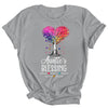 Personalized Auntie Is Blessed With Kids Name Colortree Custom Aunt For Women Mothers Day Birthday Christmas Shirt & Tank Top | teecentury