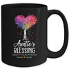 Personalized Auntie Is Blessed With Kids Name Colortree Custom Aunt For Women Mothers Day Birthday Christmas Mug | teecentury