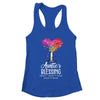 Personalized Auntie Is Blessed With Kids Name Colortree Custom Aunt For Women Mothers Day Birthday Christmas Shirt & Tank Top | teecentury