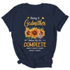 Personalized Being A Godmother Makes My Life Complete Custom With Grandkids Name Mothers Day Birthday Christmas Shirt & Tank Top | teecentury