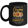 Personalized Being A Granny Makes My Life Complete Custom Grandkids Name Mothers Day Birthday Christmas Mug | teecentury