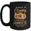 Personalized Being A Granny Makes My Life Complete Custom Grandkids Name Mothers Day Birthday Christmas Mug | teecentury