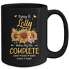 Personalized Being A Lolly Makes My Life Complete Custom Grandkids Name Mothers Day Birthday Christmas Mug | teecentury