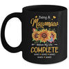 Personalized Being A Mawmaw Makes My Life Complete Custom Grandkids Name Mothers Day Birthday Christmas Mug | teecentury