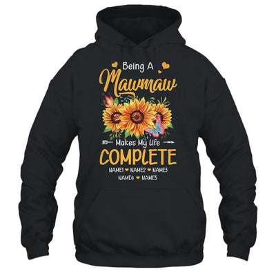 Personalized Being A Mawmaw Makes My Life Complete Custom Grandkids Name Mothers Day Birthday Christmas Shirt & Tank Top | teecentury