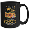 Personalized Being A Mimi Makes My Life Complete Custom Grandkids Name Mothers Day Birthday Christmas Mug | teecentury