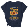 Personalized Being A Nanny Makes My Life Complete Custom Grandkids Name Mothers Day Birthday Christmas Shirt & Tank Top | teecentury