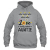 Personalized Being Called Auntie Custom With Kids Name Sunflower Mothers Day Birthday Christmas Shirt & Tank Top | teecentury