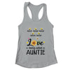 Personalized Being Called Auntie Custom With Kids Name Sunflower Mothers Day Birthday Christmas Shirt & Tank Top | teecentury