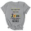 Personalized Being Called Gigi Custom With Grandkids Name Sunflower Mothers Day Birthday Christmas Shirt & Tank Top | teecentury