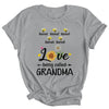 Personalized Being Called Grandma Custom With Grandkids Name Sunflower Mothers Day Birthday Christmas Shirt & Tank Top | teecentury