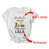 Personalized Being Called Lala Custom With Grandkids Name Sunflower Mothers Day Birthday Christmas Shirt & Tank Top | Custom | teecentury