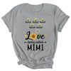 Personalized Being Called Mimi Custom With Grandkids Name Sunflower Mothers Day Birthday Christmas Shirt & Tank Top | teecentury