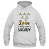 Personalized Being Called Nanny Custom With Grandkids Name Sunflower Mothers Day Birthday Christmas Shirt & Tank Top | teecentury