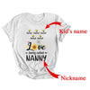 Personalized Being Called Nanny Custom With Grandkids Name Sunflower Mothers Day Birthday Christmas Shirt & Tank Top | Custom | teecentury