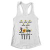 Personalized Being Called Titi Custom With Kids Name Sunflower Mothers Day Birthday Christmas Shirt & Tank Top | teecentury