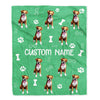 Personalized Custom Boxer Blanket for Dog Mother Mom Dog Father Dad Dog Lover for Women Men Boy Girl Birthday Christmas Customized Bed Fleece Throw Blanket | teecentury