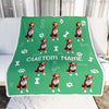 Personalized Custom Boxer Blanket for Dog Mother Mom Dog Father Dad Dog Lover for Women Men Boy Girl Birthday Christmas Customized Bed Fleece Throw Blanket | teecentury