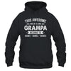 Personalized Custom Kids Name This Awesome Grampa Belongs To Kids Custom Grampa With Kid's Name For Men Fathers Day Birthday Christmas Shirt & Hoodie | teecentury