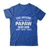 Personalized Custom Kids Name This Awesome Papaw Belongs To Kids Custom Papaw With Kid's Name For Men Fathers Day Birthday Christmas Shirt & Hoodie | teecentury