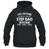 Personalized Custom Kids Name This Awesome StepDad Belongs To Kids Custom Stepfather With Kid's Name For Men Fathers Day Birthday Christmas Shirt & Hoodie | teecentury