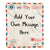 Personalized Custom Name Message Text for Daughter Son Mom Dad Wife Husband Girlfriend Boyfriend Letter Airmail Christmas Birthday Fleece Blanket Blanket | Teecentury.com